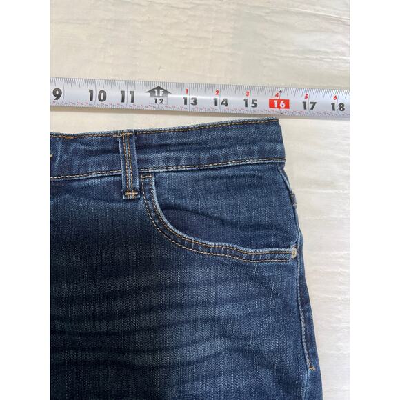 Lee Jeans Womens 32x29 Blue Relaxed Fit Straight Leg High Rise Stretch Slims - Picture 7 of 10